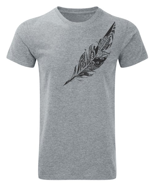 Grey Feather -T-Shirt Herren